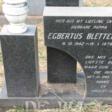 WAAL Egbertus Bletterman, de 1942-1976