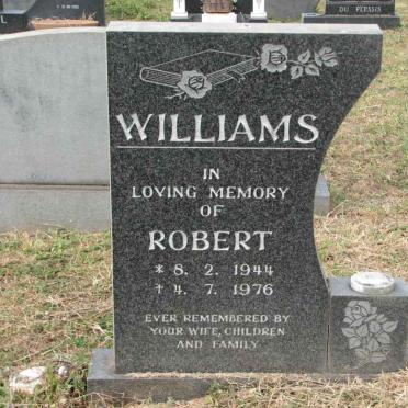 WILLIAMS Robert 1944-1976