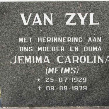 ZYL Jemima Carolina, van 1929-1979