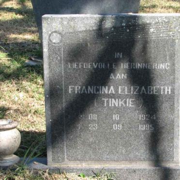 ? Francine Elizabeth 1924-1995
