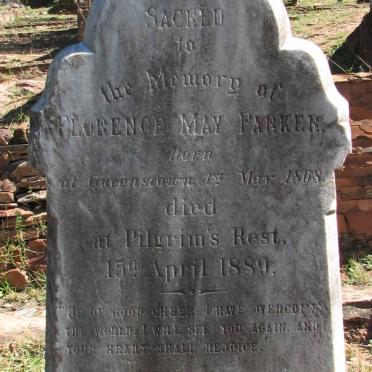 PARKER Florence May 1868-1889