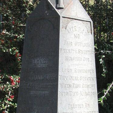 LONG Sidney Herbert -1903