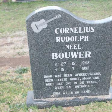 BOUWER Cornelius Rudolph 1948-1993