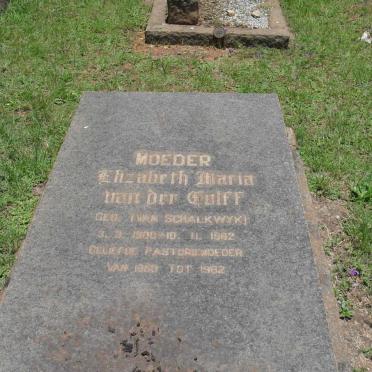 COLFF Elizabeth Maria, van der 1900-1962