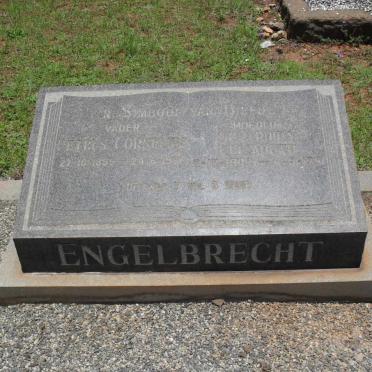 ENGELBRECHT Petrus Cornelius 189?-1961 &amp; Gertruida Elizabeth 190?-1981