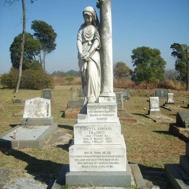 ERASMUS Aletta Adriana nee FERREIRA 1867-1920