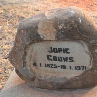 GOUWS Jopie 1925-1971