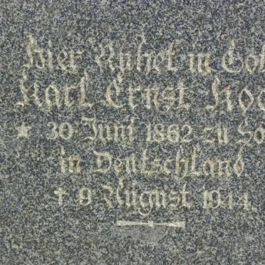 KOCH Karl Ernst 1862-1944
