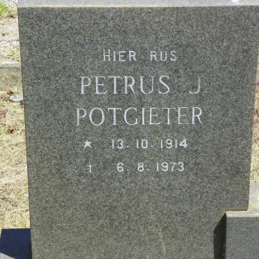 POTGIETER Petrus J. 1914-1973