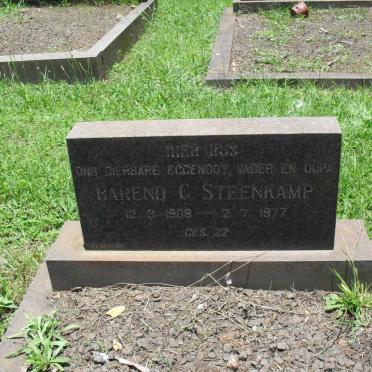 STEENKAMP Barend C. 1908-1977