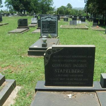 STAPELBERG Gerhardus Jacobus 1937-1978