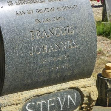 STEYN Francois Johannes 1930-1973