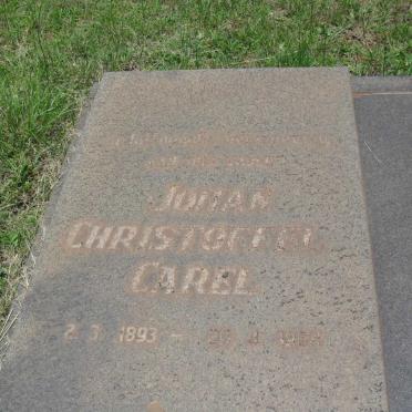 STAPELBERG Johan Christoffel Carel 1893-1964 &amp; Ada Johanna REED 1895-1979