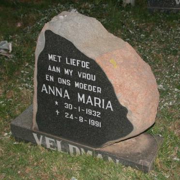 VELDMAN Anna Maria 1932-1991
