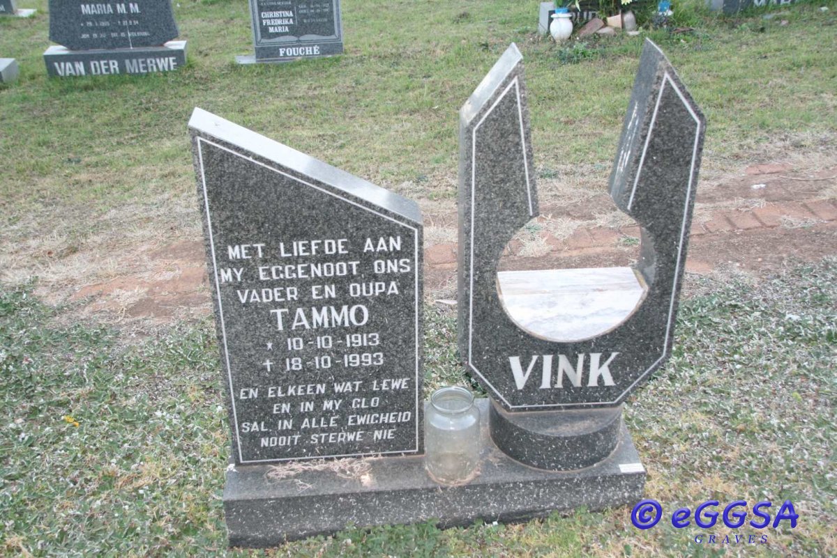 VINK Tammo 1913-1993