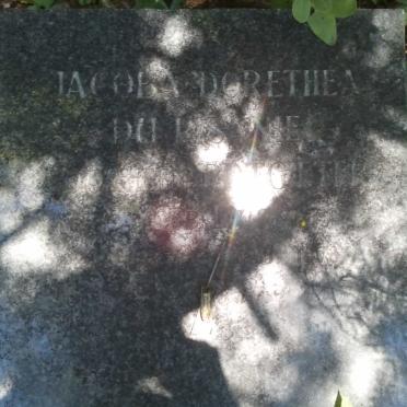 PISANIE Jacoba Dorethea, du voorheen POTGIETER 1896-1972