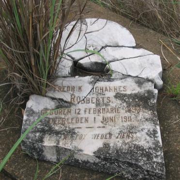 ROBBERTS Fredrik Johannes 1893-1911