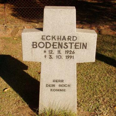 BODENSTEIN Eckhard 1926-1991