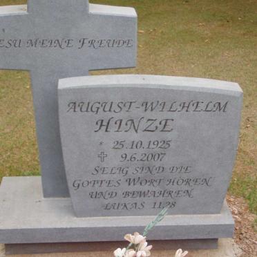 HINZE August-Wilhelm 1925-2007