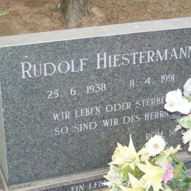 HIESTERMANN Rudolf G. 1938-1991