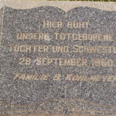 KOHLMEYER ? 1960-1960