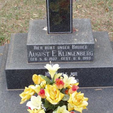 KLINGENBERG August E. 1937-1999