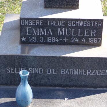 MULLER Emma 1884-1967