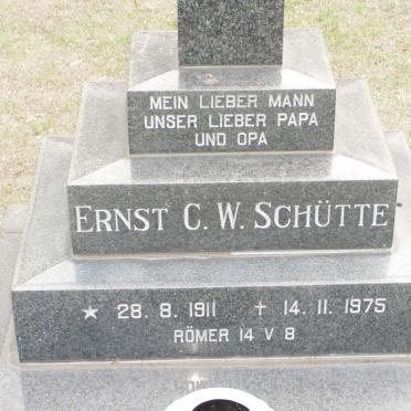 SCHUTTE Ernst C.W. 1911-1975