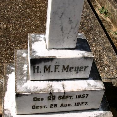 MEYER H.M.F. 1857-1927