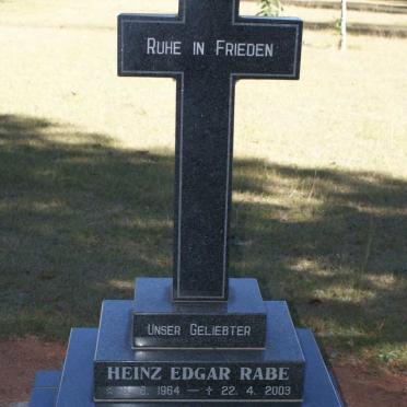 RABE Heinz Edgar 1964-2003