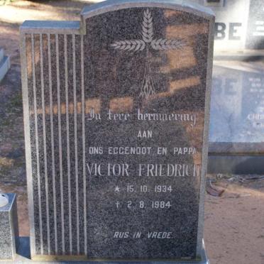 RABE Victor Friedrich 1934-1984