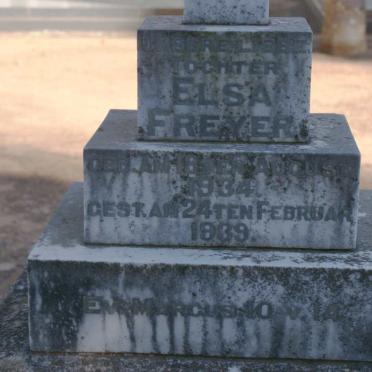 FREYER Elsa 1934-1939