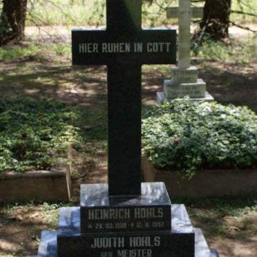 HOHLS Heinrich 1908-1997 :: HOHLS Judith nee MEISTER 1914-2003