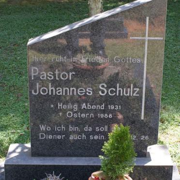 SCHULZ Johannes 1931-1988