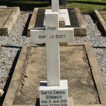 BÖHMER Anita Emma 1938-1939