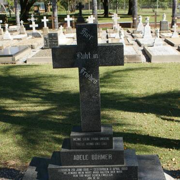 BÖHMER Adele 1916-1980