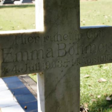 BÖHMER Emma 1903-1915 
