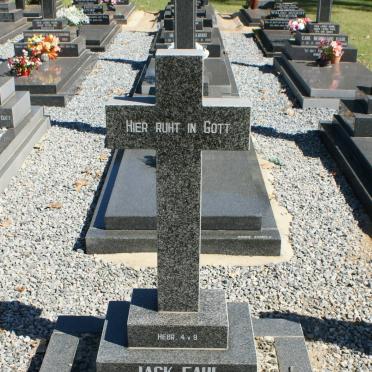 FAUL Jack 1927-2001