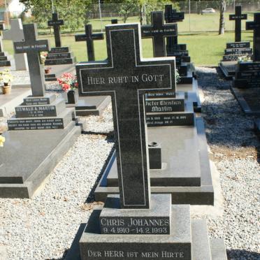 JOHANNES Chris 1910-1993