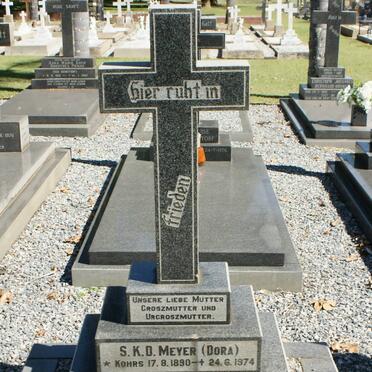 MEYER S.K.D. 1890-1974