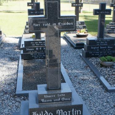 MARTIN Hilda 1917-1995