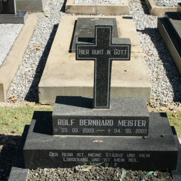 MEISTER Rolf Bernhard 2005-2005