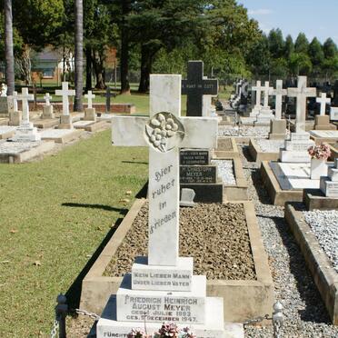 MEYER Friedrich Heinrich August 1893-1947