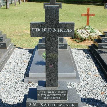MEYER S.M. Käthe nee HABERMANN 1924-2007