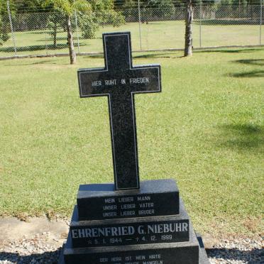 NIEBUHR Ehrenfried G. 1944-1999