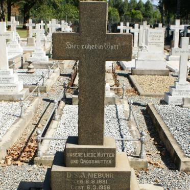 NIEBUHR D.S.A. 1881-1956