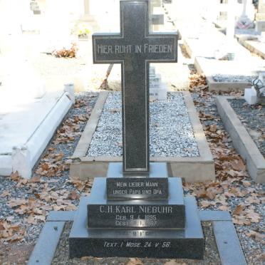 NIEBUHR C.H. Karl 1895-1967