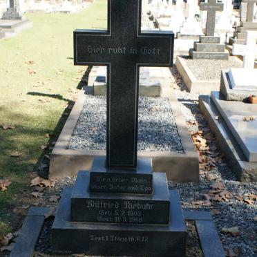 NIEBUHR Wilfried 1903-1968