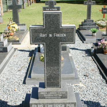 PAUL Julius Friedrich 1921-2005