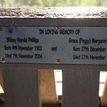 PHILLIPS Stanley Harold 1903-2004 &amp; Grace Margaret 1917-1999